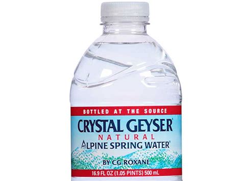 crystal geyser water quality